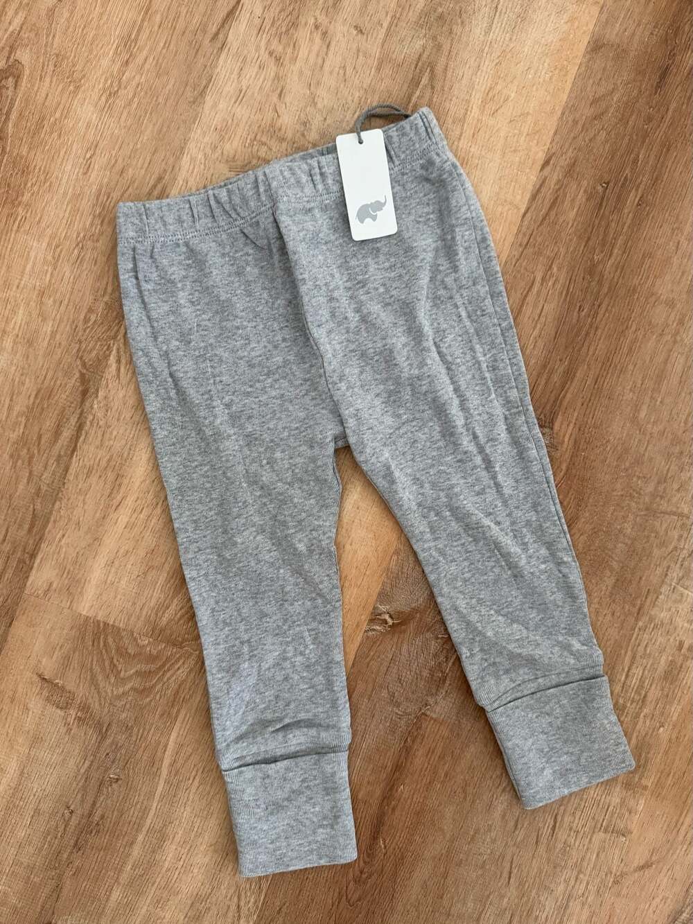 Monica + Andy Baby Toddler Gray Organic Cotton Jogger Pants